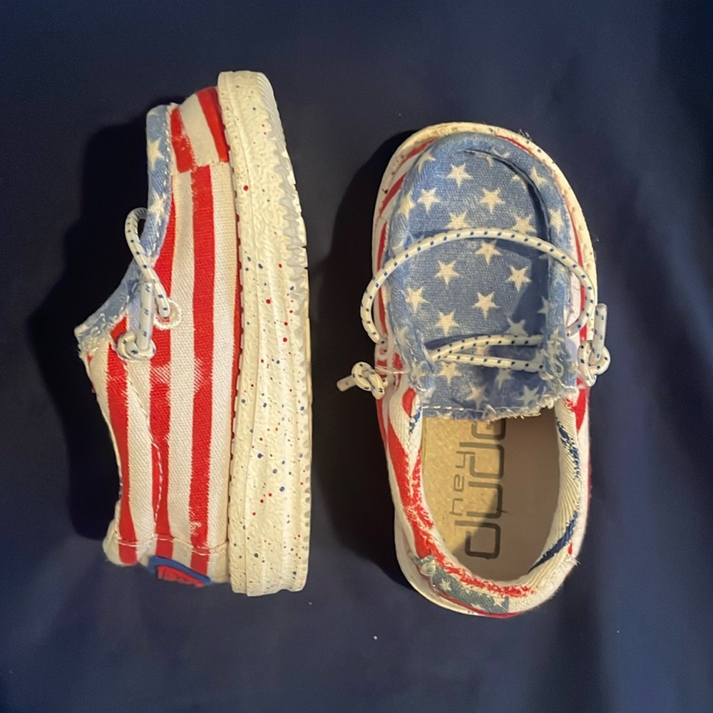 Baby Hey Dudes “stars and stripes”